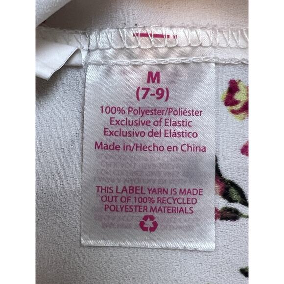 No Boundaries Juniors Smocked Front Square Neck Woven Top Sz M(7-9) Cottage Boho - Picture 4 of 7